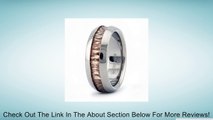 Eternity Ladies Titanium Wedding Band w/ Garnet Review