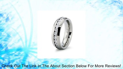 Titanium Eternity Wedding Band - Size 8 Review