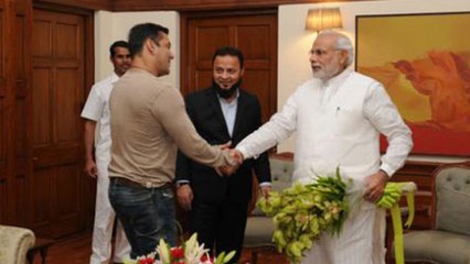 Salman Khan Meets Prime Minister Narendra Modi In New Delhi