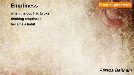 Alireza Behnam - Emptiness