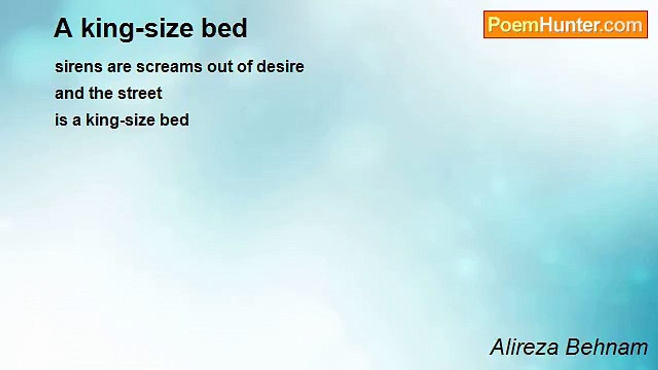 Alireza Behnam - A king-size bed
