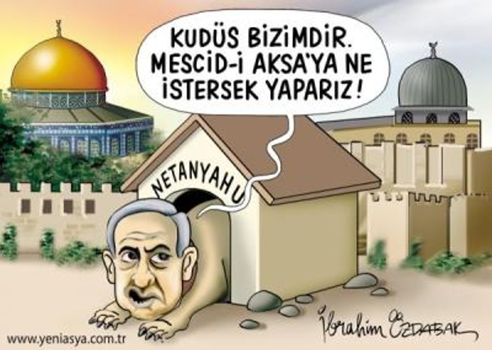 Yeni Asya Gazetesi Netanyahu'yu Köpek Yaptı