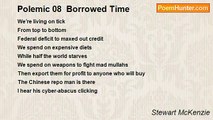 Stewart McKenzie - Polemic 08  Borrowed Time