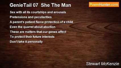 Stewart McKenzie - GenieTail 07  She The Man