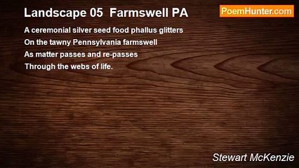 Stewart McKenzie - Landscape 05  Farmswell PA