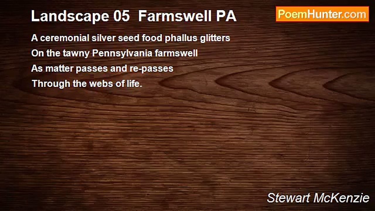 Stewart McKenzie - Landscape 05  Farmswell PA