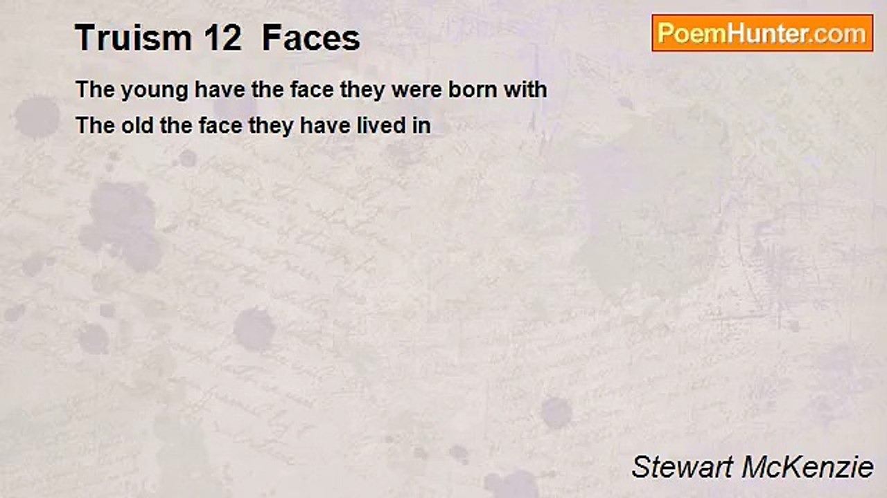 Stewart McKenzie - Truism 12  Faces