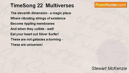 Stewart McKenzie - TimeSong 22  Multiverses