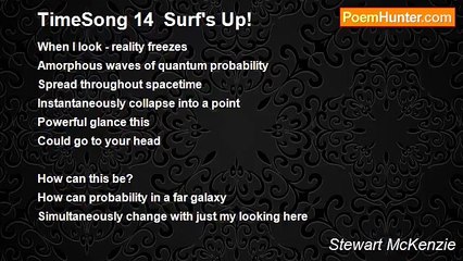 Stewart McKenzie - TimeSong 14  Surf's Up!