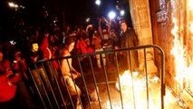 Mexico President's palace set on fire by protesters