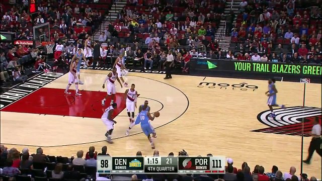 Nicolas Batum blessure face aux Nuggets