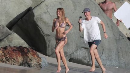 Candice Swanepoel nos lleva al Caribe para sesión fotográfica en biquini