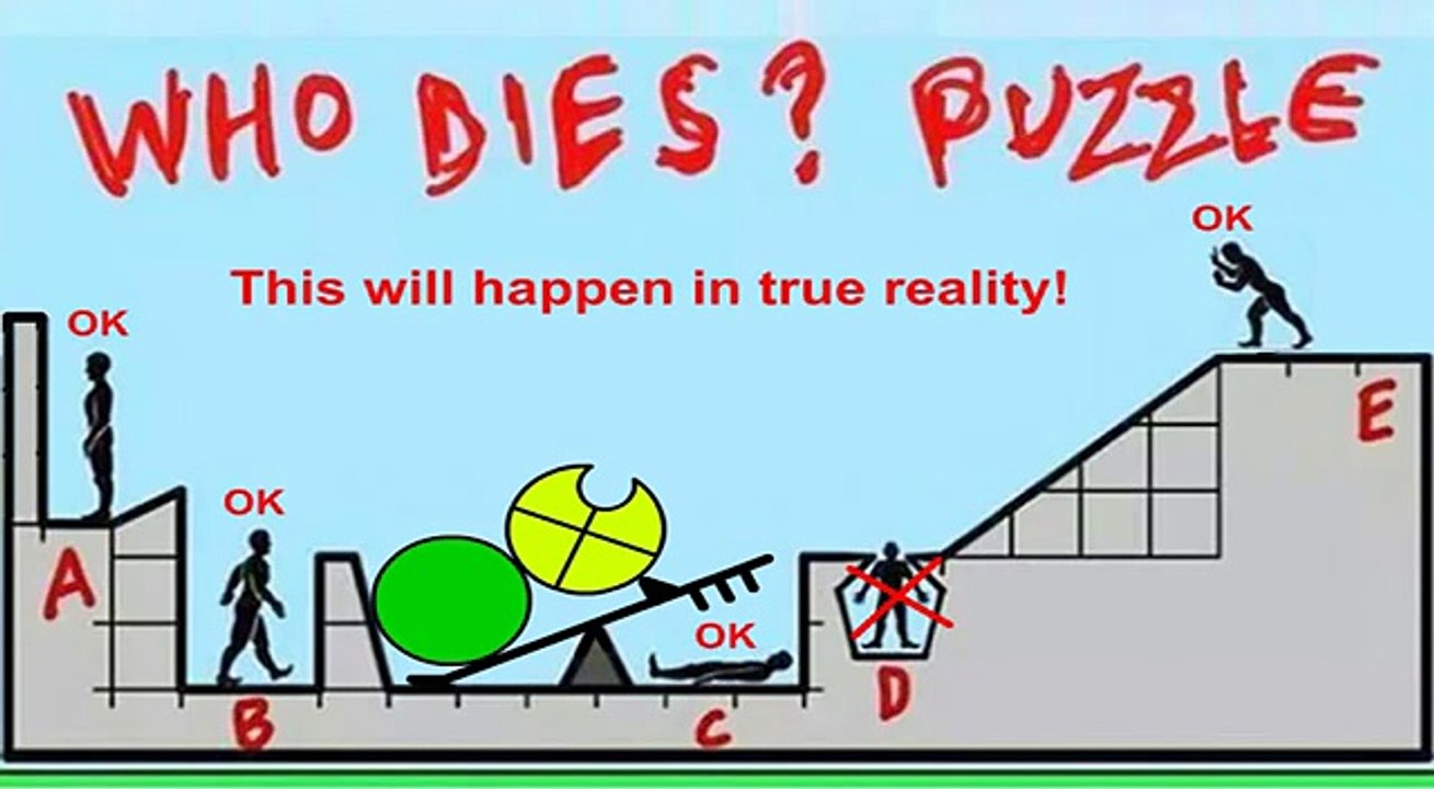 Who dies? Puzzle! Explained - true version!