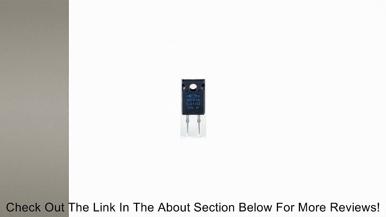 CADDOCK MP930-100-1% RESISTOR, CURRENT SENSE, 100 OHM, 30W, 1% Review