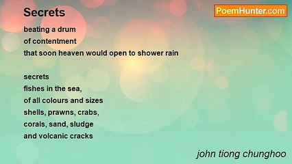 john tiong chunghoo - Secrets