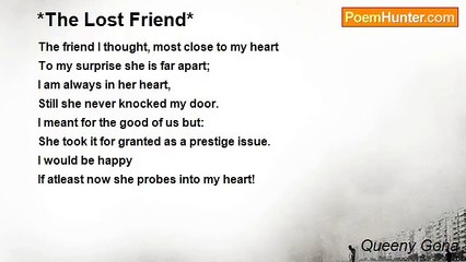 Queeny Gona - *The Lost Friend*