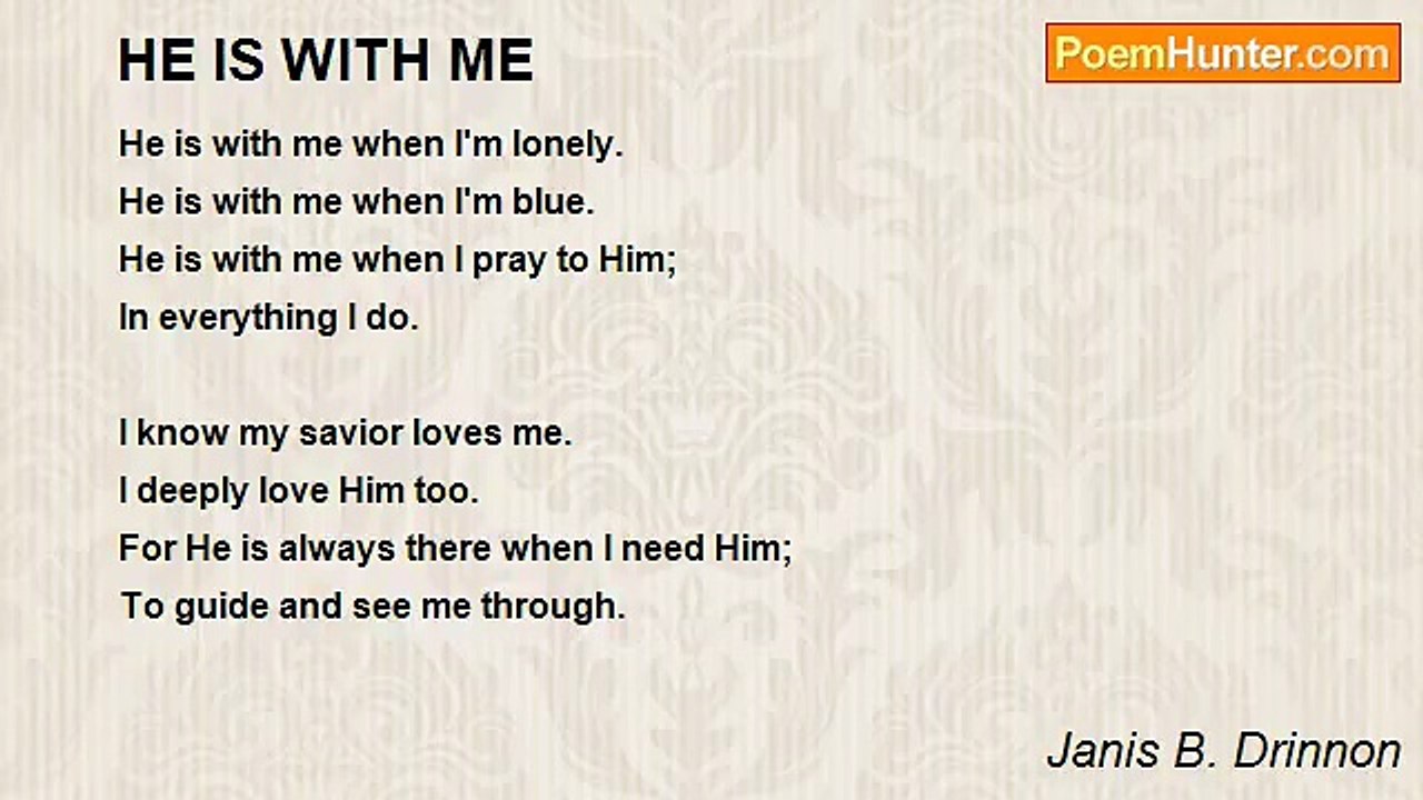 Janis B. Drinnon - HE IS WITH ME