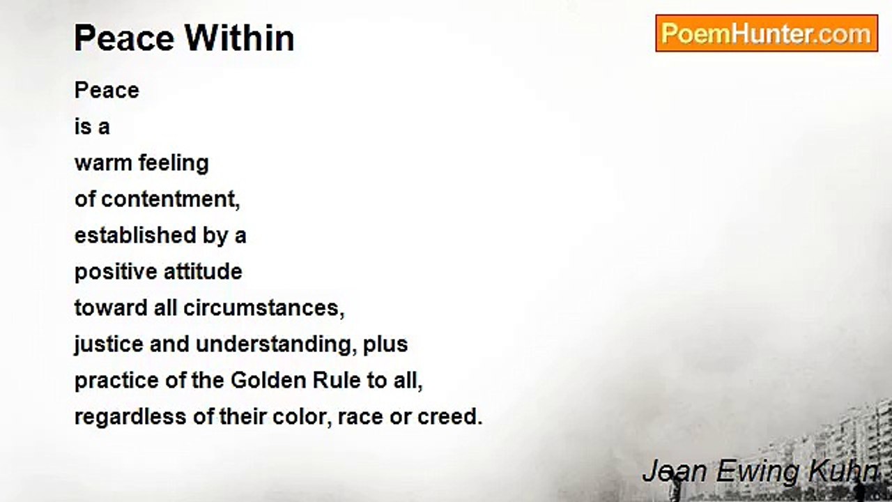 Jean Ewing Kuhn - Peace Within