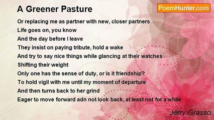 Jerry Grasso - A Greener Pasture