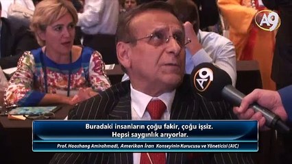 Prof. Hooshang Amirahmadi, Amerikan İran  Konseyinin Kurucusu ve Yöneticisi (AIC), Rutgers Üniversitesi'nde Profesör