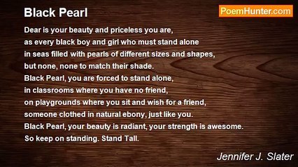 Jennifer J. Slater - Black Pearl