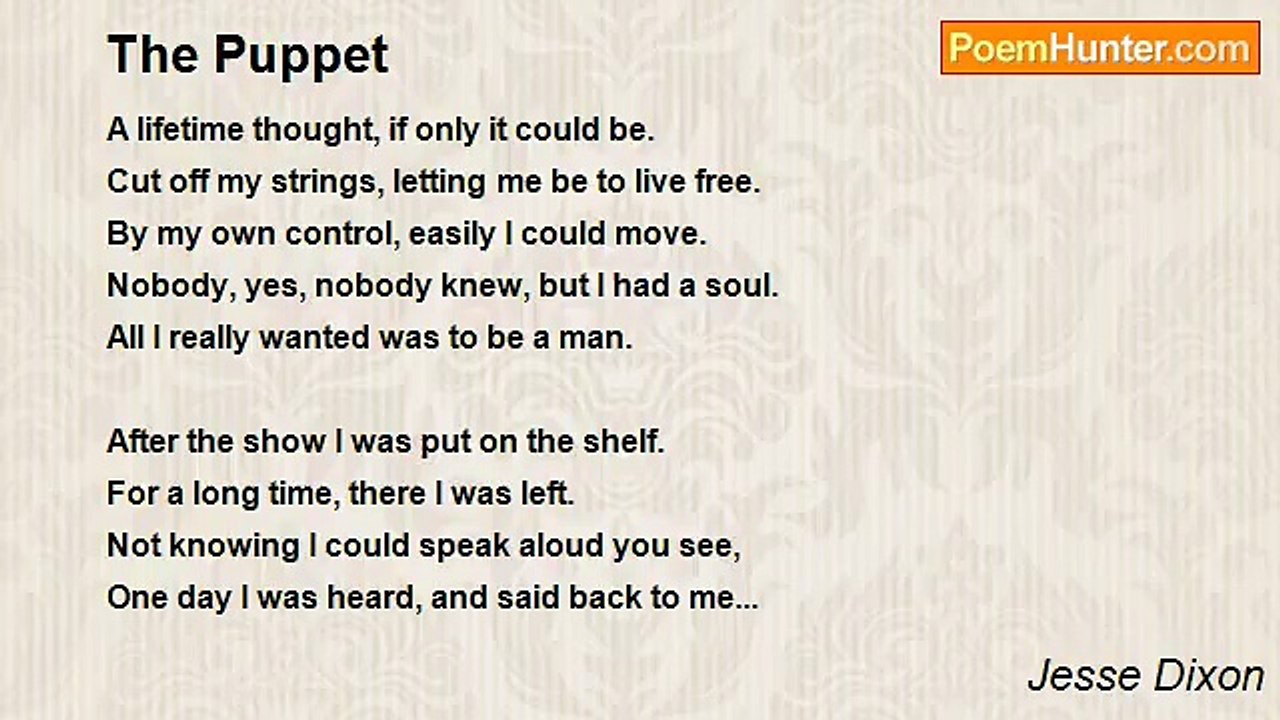 Jesse Dixon - The Puppet
