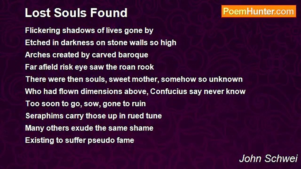 John Schwei - Lost Souls Found
