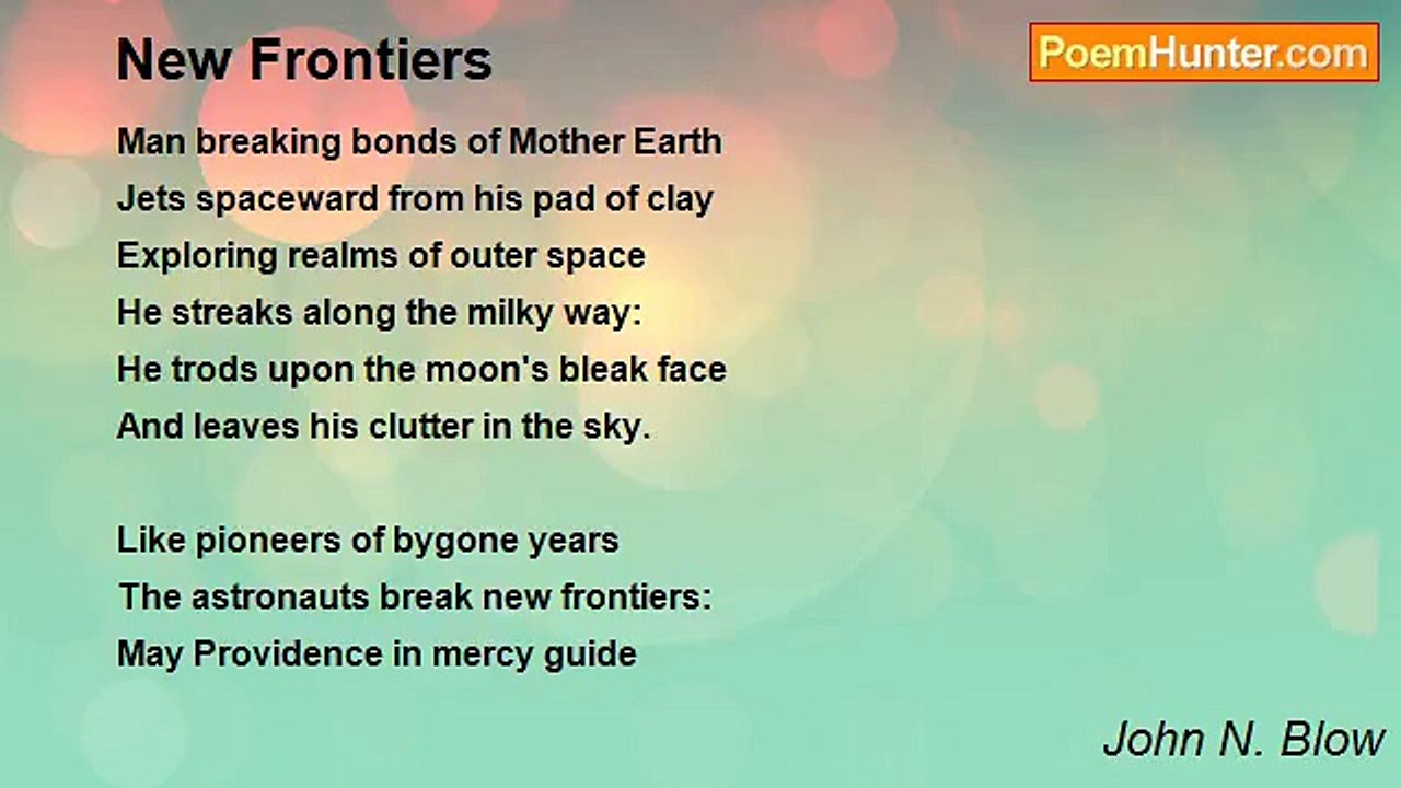 John N. Blow - New Frontiers