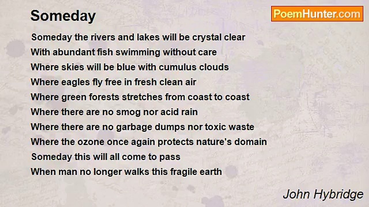 John Hybridge - Someday
