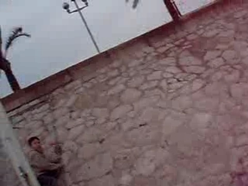 le montage d'une pente pointue xD