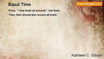Kathleen C. Gibson - Equal Time