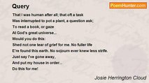 Josie Herrington Cloud - Query