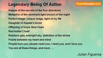 Julian Figueroa - Legendary Being Of Aztlan