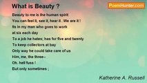 Katherine A. Russell - What is Beauty ?