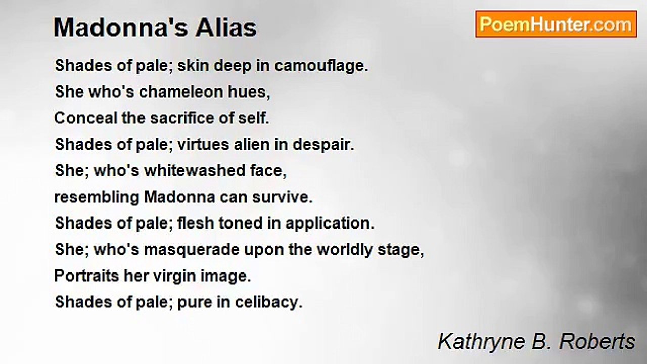 Kathryne B. Roberts - Madonna's Alias