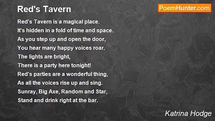 Katrina Hodge - Red's Tavern