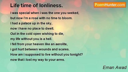 Eman Awad - Life time of lonliness.