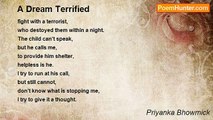 Priyanka Bhowmick - A Dream Terrified