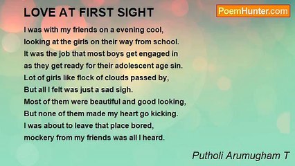 Putholi Arumugham T - LOVE AT FIRST SIGHT