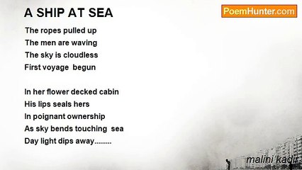 malini kadir - A SHIP AT SEA
