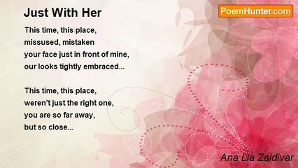 Ana Lia Zaldivar - Just With Her