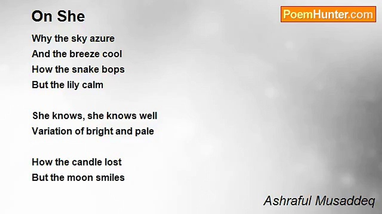 Ashraful Musaddeq - On She