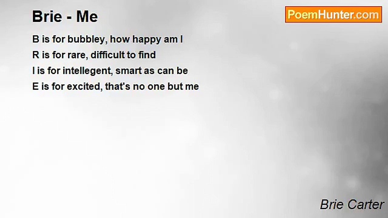 Brie Carter - Brie - Me