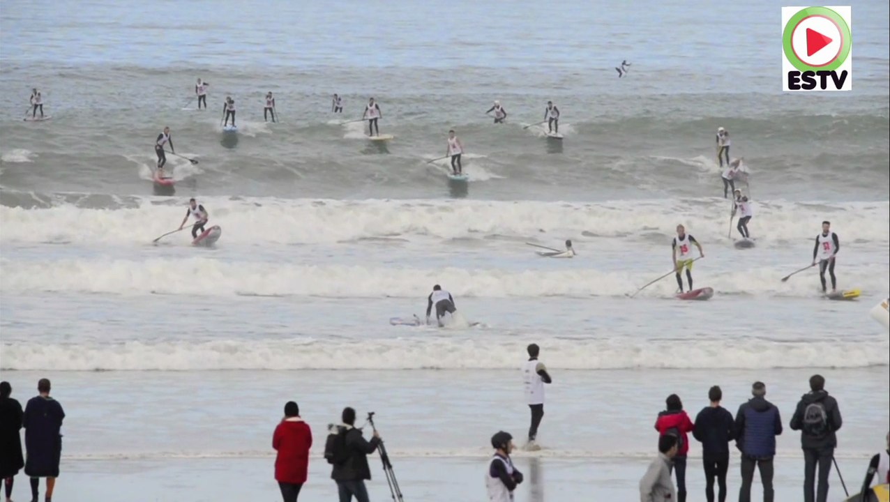 Quiberon: Stand Up Paddle race Championnats France 2014 - Euskadi Surf TV