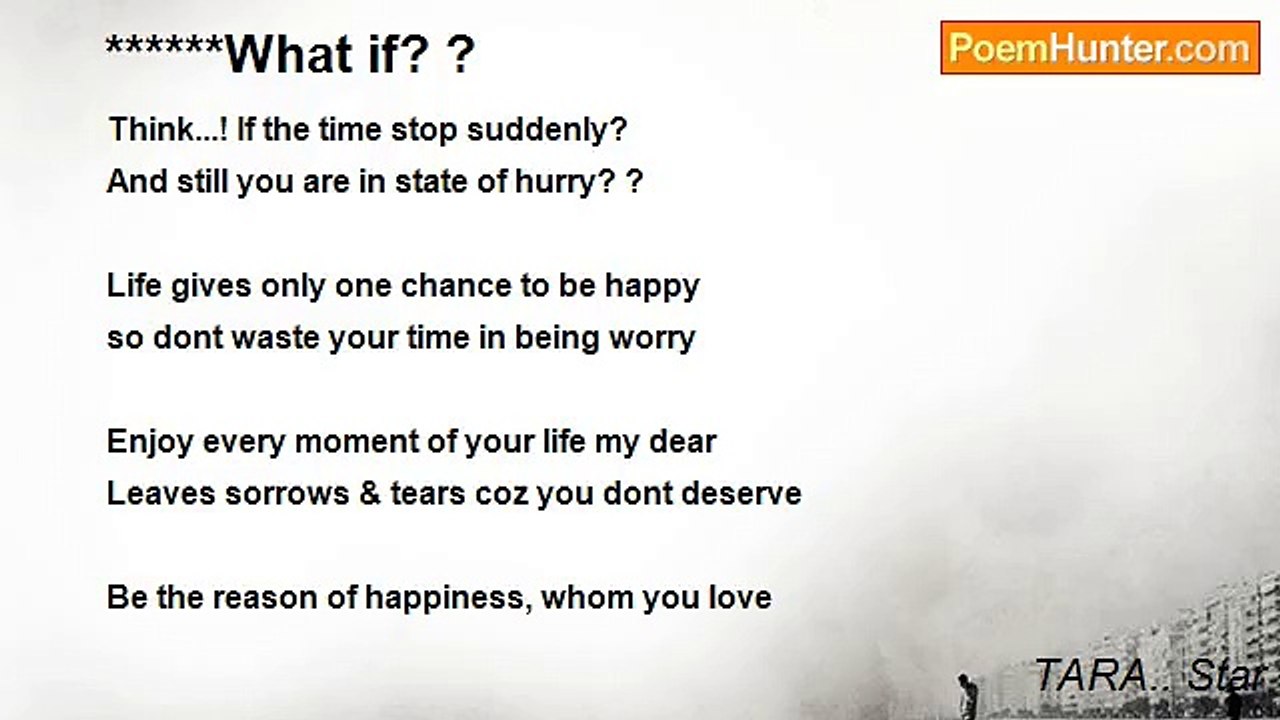 TARA.. Star - ******What if? ?