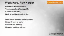 Cathryn Martin - Work Hard, Play Harder