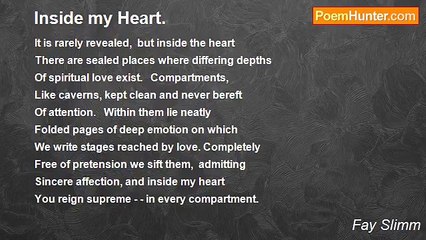 Fay Slimm - Inside my Heart.