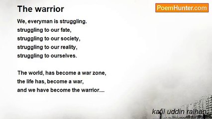 kafil uddin raihan. - The warrior