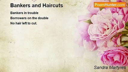 Sandra Martyres - Bankers and Haircuts