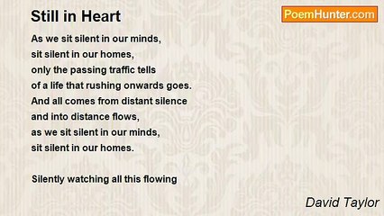 David Taylor - Still in Heart